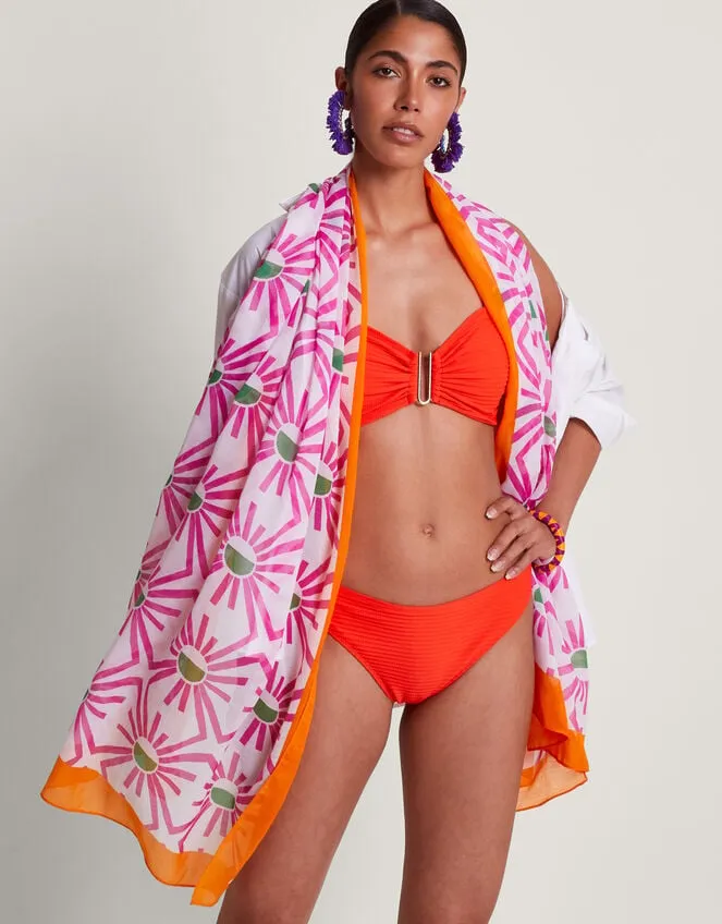 Sun Beam Print Scarf Women Monsoon Kaftans and Kimonos