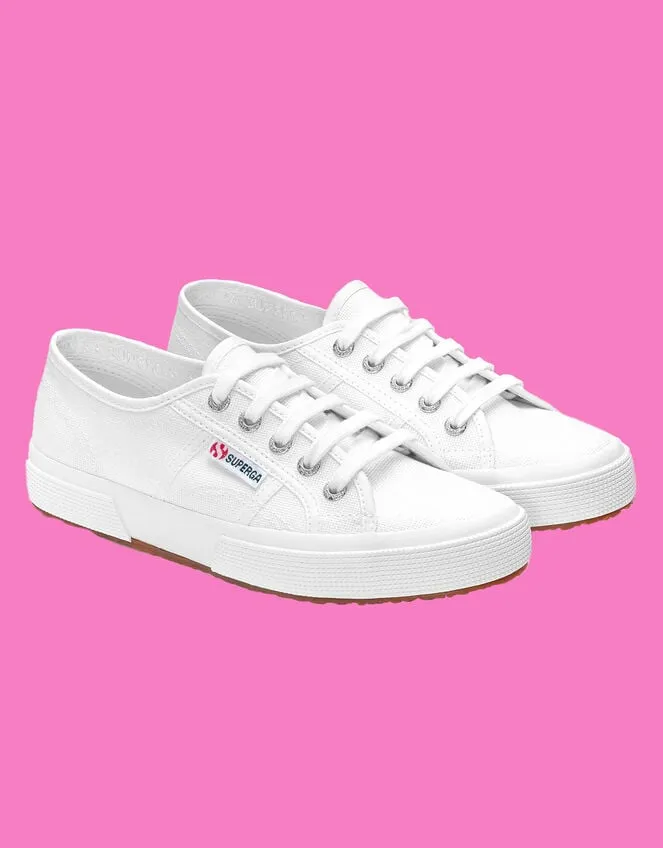 Superga 2750 Cotu Classic Trainers White Women Monsoon Flats