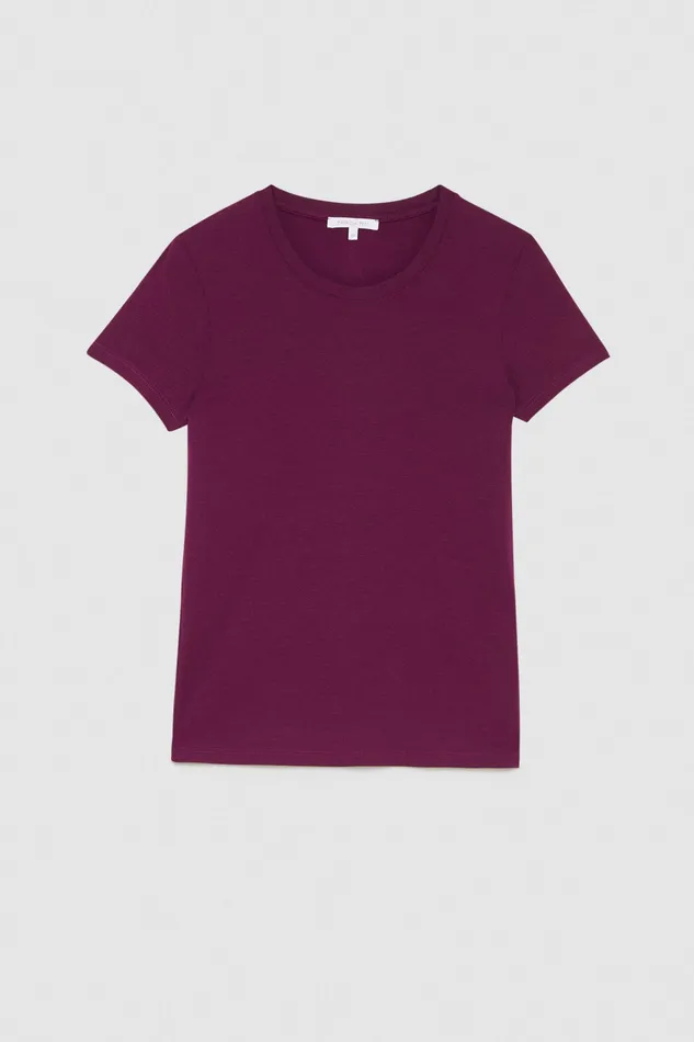 TShirts Women Patrizia Pepe Essential TShirt Futuristicpurple Fly