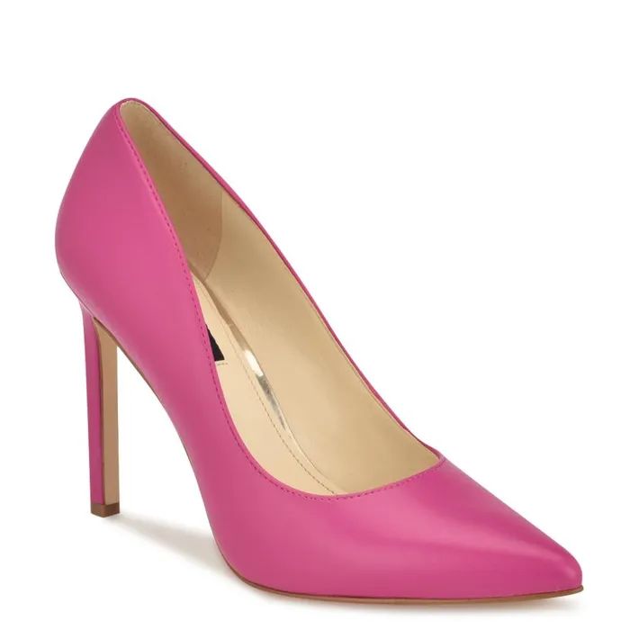 Tatiana Pointy Toe Pumps Orchid Women Nine West Heels