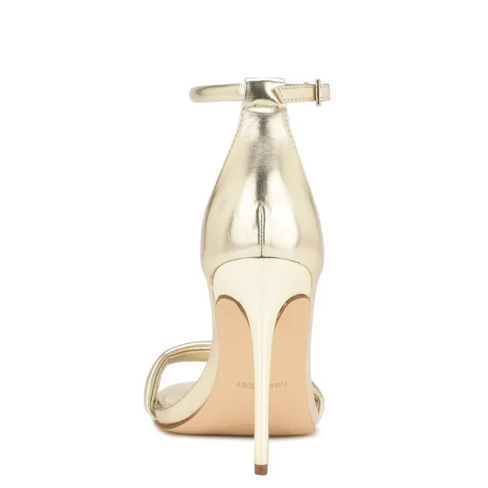 Teeya Ankle Strap Sandals Platino Women Nine West Sandals