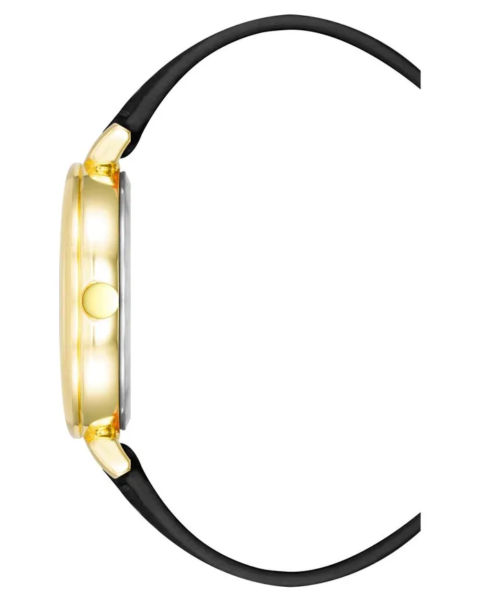 Textured Strap Watch Black WomenMen Nine West Watches