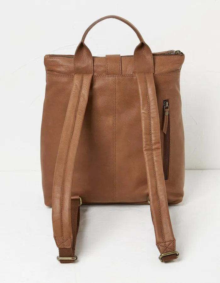 The Ava Backpack Tan Women FatFace Bags and Purses