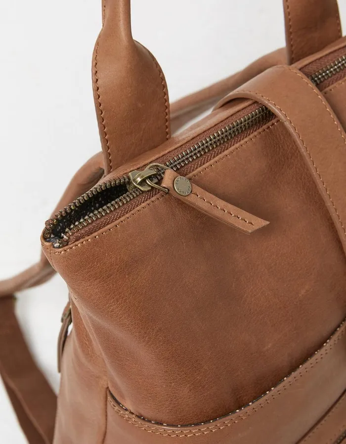 The Ava Backpack Tan Women FatFace Bags and Purses