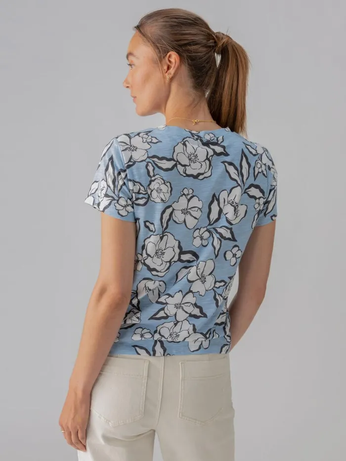 The Perfect Tee Blue Bliss Floral Women Sanctuary Clothing Tees and Tops The Perfect Tee Blue Bliss Floral Women Sanctuary Clothing Tees and Tops