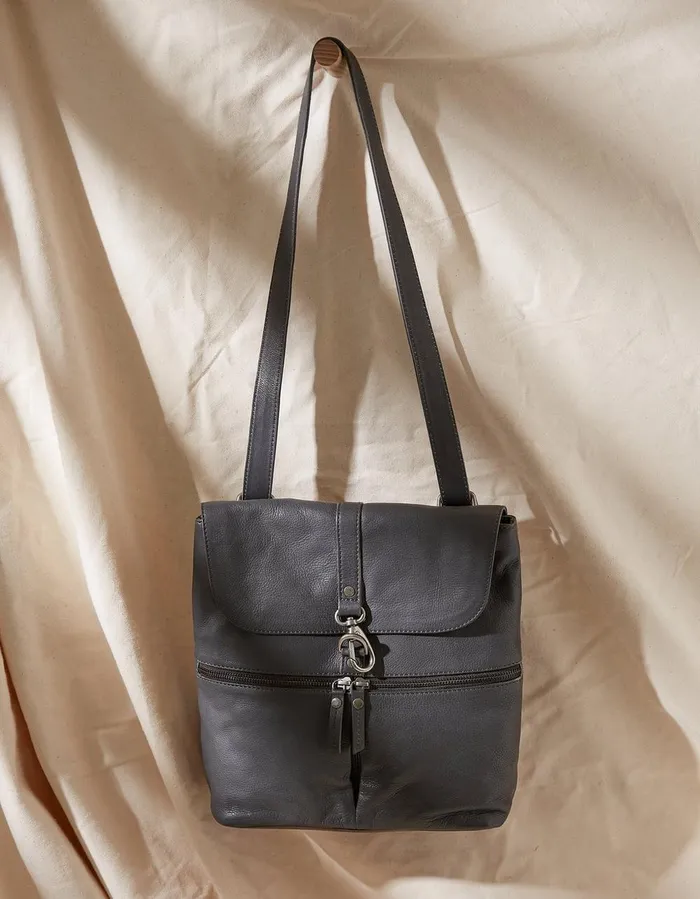 The Pia Multifunctional Bag Grey Women FatFace Bags and Purses