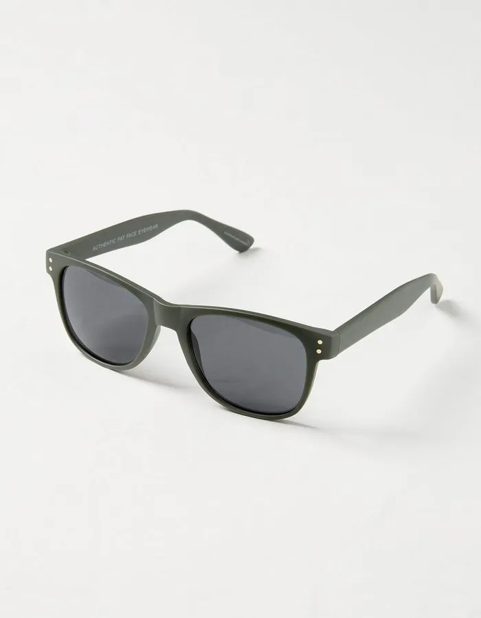 Theo Sunglasses Khaki Green Men FatFace Sunglasses