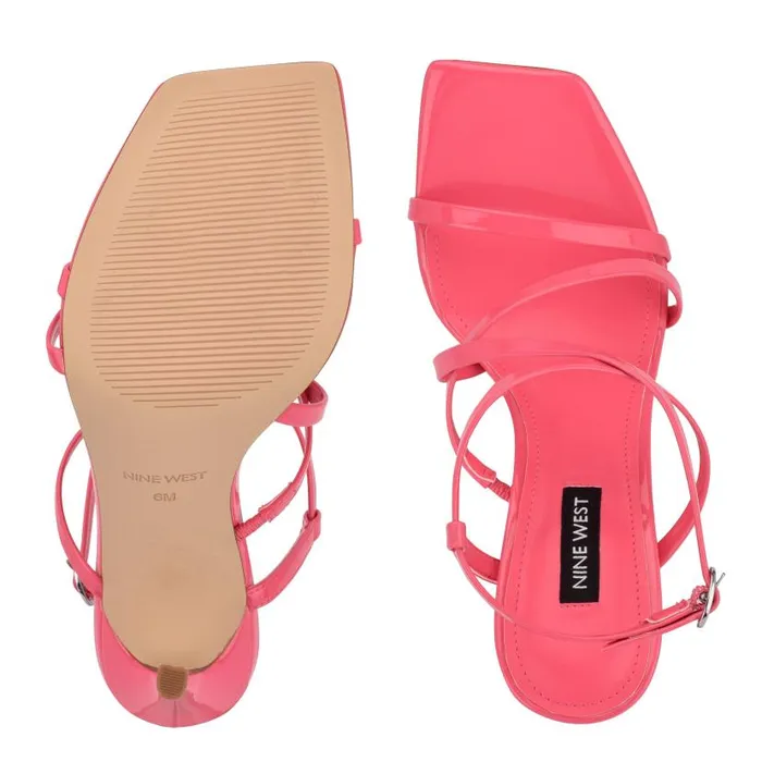 Tilas Heeled Sandals Miami Pink Women Nine West Heels