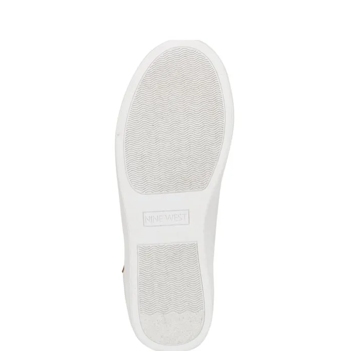 Tons High Top Hidden Wedge Sneakers White Women Nine West Sneakers