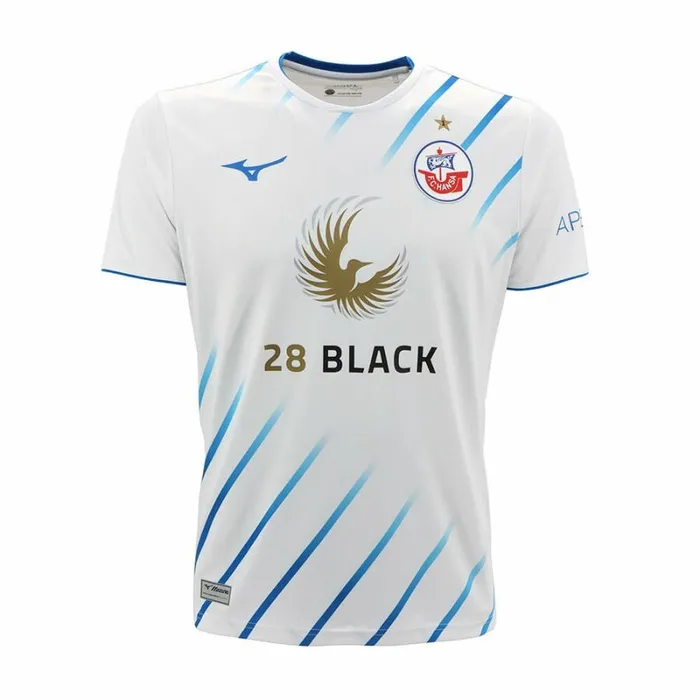 Tops Men Mizuno Away Jersey Hansa M White