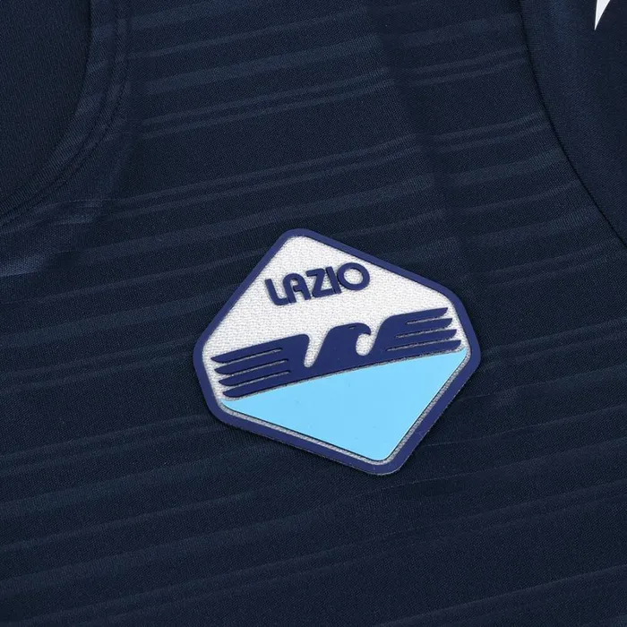 Tops Men Mizuno Away Ss Jersey Lazio M Navy