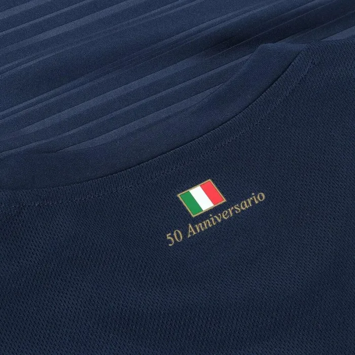 Tops Men Mizuno Away Ss Jersey Lazio M Navy