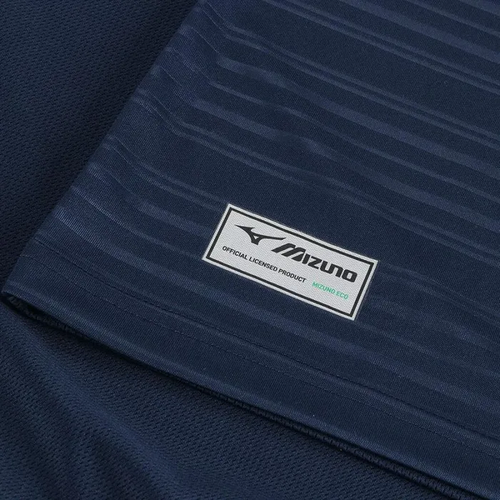 Tops Men Mizuno Away Ss Jersey Lazio M Navy