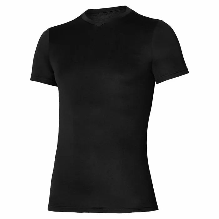Tops Men Mizuno Bt Under V Neck Tee Black