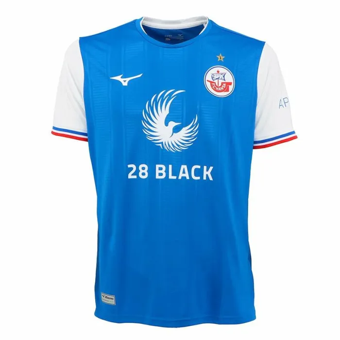 Tops Men Mizuno Home Jersey Hansa M Royal