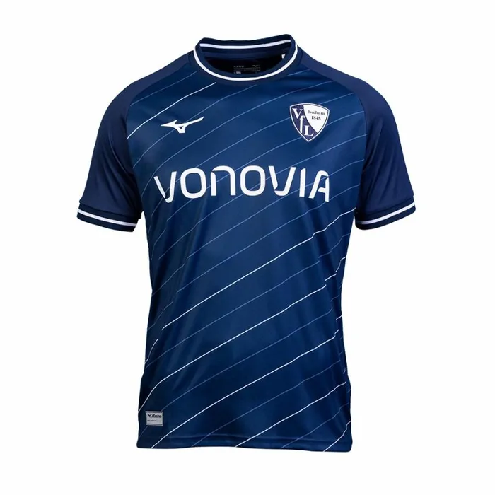 Tops Men Mizuno Home Jersey Vfl Bochum M Navy