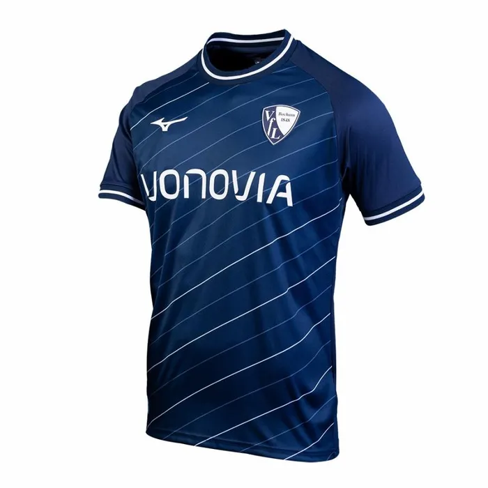 Tops Men Mizuno Home Jersey Vfl Bochum M Navy