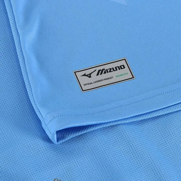 Tops Men Mizuno Home Ss Jersey Lazio Junior Sky Blue