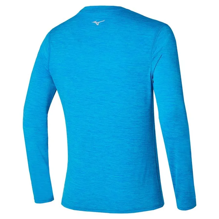 Tops Men Mizuno Impulse Core Ls Tee Hawaiian Ocean