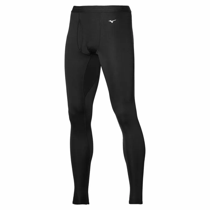 Tops Men Mizuno Mid Weight Long Tight Black