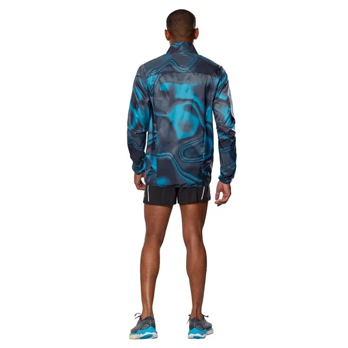Tops Men Mizuno Premium Aero Jacket Hawaiian Oceanblack