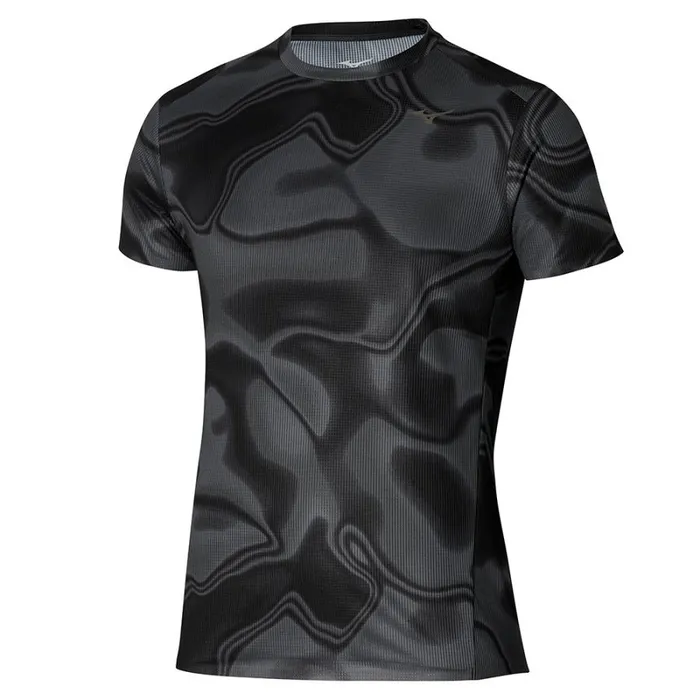 Tops Men Mizuno Premium Aero Tee Black