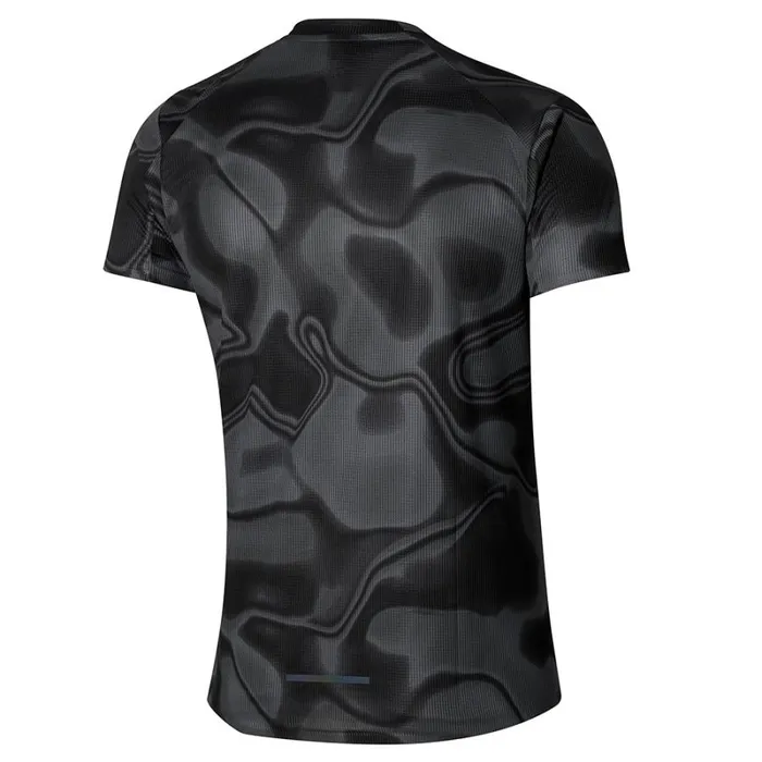 Tops Men Mizuno Premium Aero Tee Black Tops Men Mizuno Premium Aero Tee Black