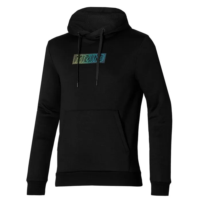 Tops Men Mizuno Release Hoodie Black