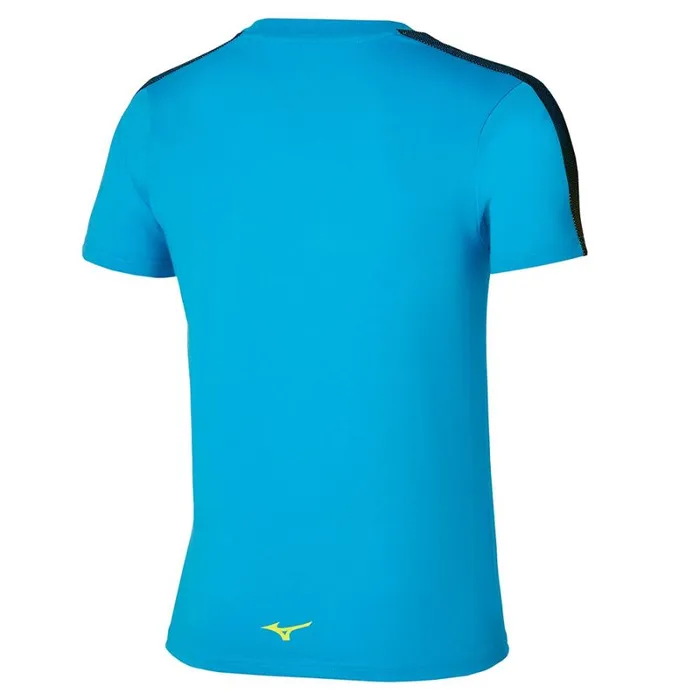 Tops Men Mizuno Release Tape Tee Hawaiian Ocean Tops Men Mizuno Release Tape Tee Hawaiian Ocean