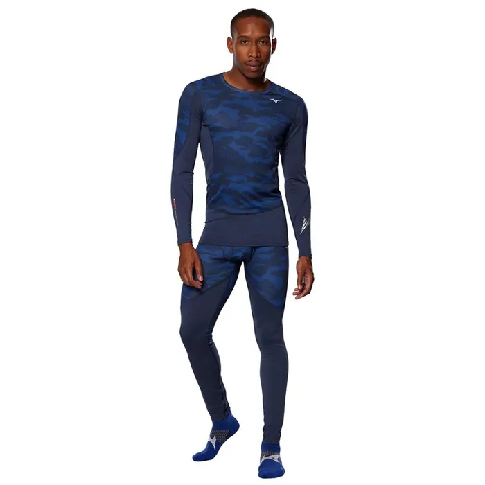 Tops Men Mizuno Virtual Body G3 Long Surf Blue Tops Men Mizuno Virtual Body G3 Long Surf Blue