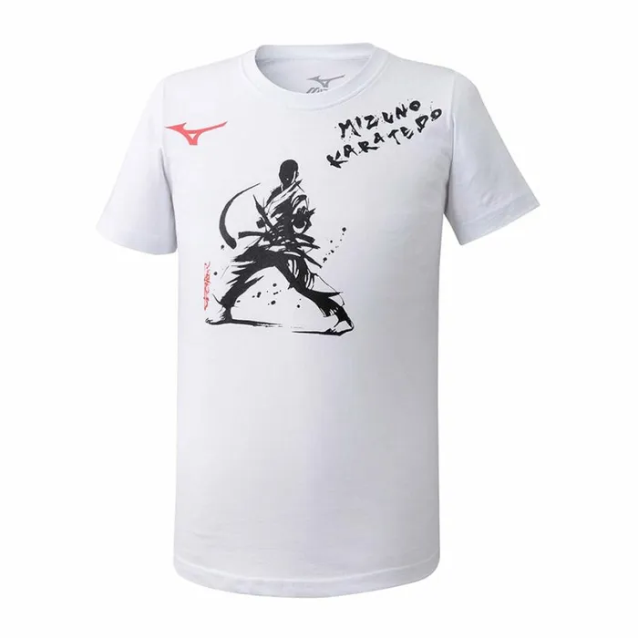 Tops MenWomen Mizuno Karatedo Tee White