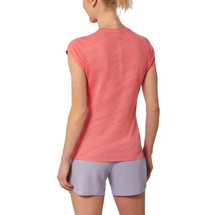 Tops Women Mizuno Aero Tee Sunkissed Coral