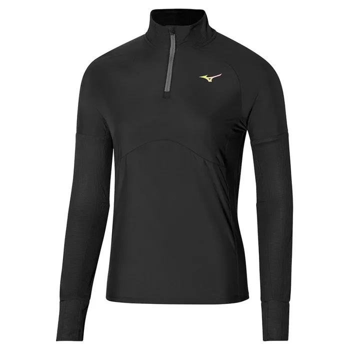 Tops Women Mizuno Hybrid Ls Tee Black