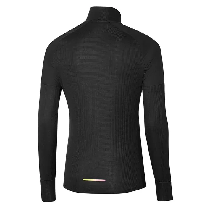 Tops Women Mizuno Hybrid Ls Tee Black Tops Women Mizuno Hybrid Ls Tee Black