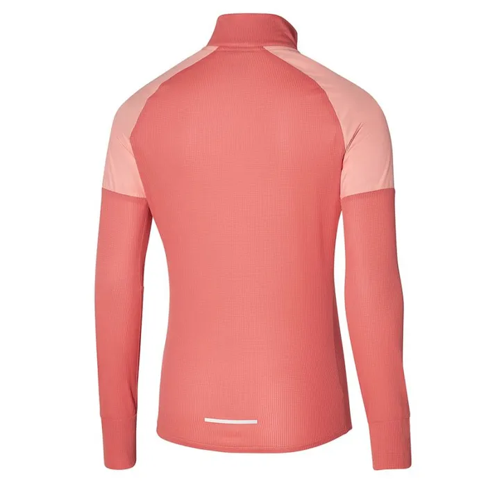 Tops Women Mizuno Hybrid Ls Tee Lantanaapricot Blush Tops Women Mizuno Hybrid Ls Tee Lantanaapricot Blush