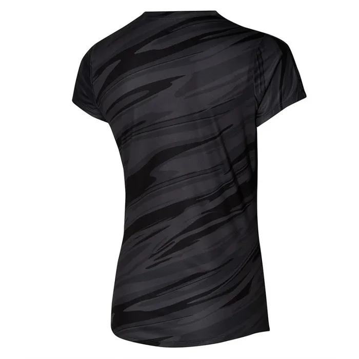 Tops Women Mizuno Impulse Core Graphic Tee Black