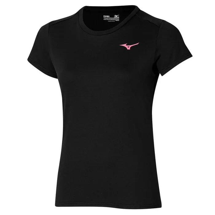 Tops Women Mizuno Mizuno Tee Black