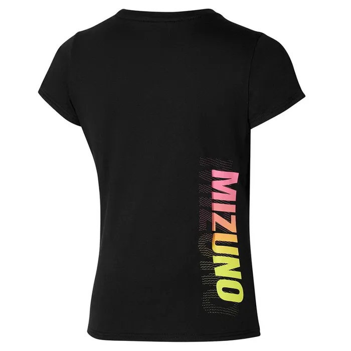 Tops Women Mizuno Mizuno Tee Black Tops Women Mizuno Mizuno Tee Black
