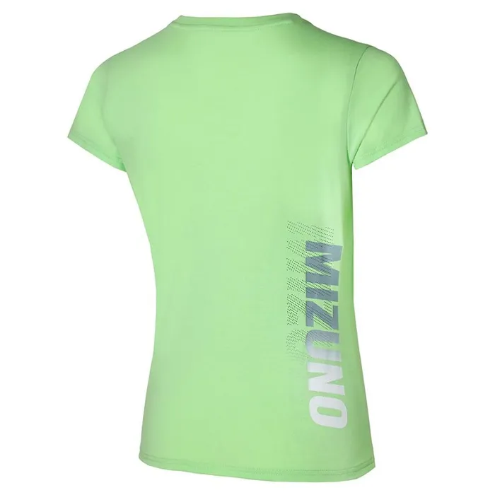 Tops Women Mizuno Mizuno Tee Patina Green Tops Women Mizuno Mizuno Tee Patina Green