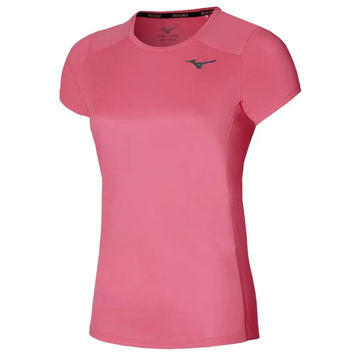 Tops Women Mizuno Mizuno Two Loop 88 Tee Sun Kissed Coral