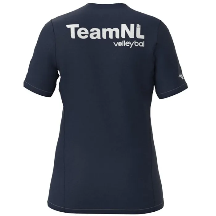 Tops Women Mizuno Nevobo Teamnl TShirt Women Navy