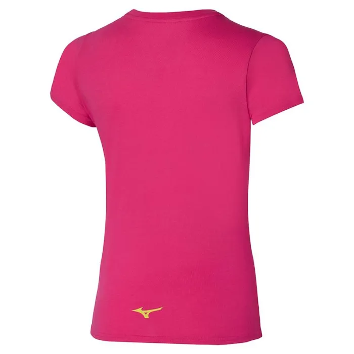 Tops Women Mizuno Rb Logo Tee Sangria Sunset Tops Women Mizuno Rb Logo Tee Sangria Sunset