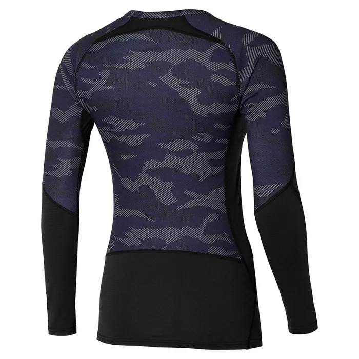 Tops Women Mizuno Virtual Body G3 Crew Black Tops Women Mizuno Virtual Body G3 Crew Black