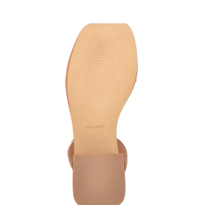 Torah Dress Sandals Dark Natural Women Nine West Sandals