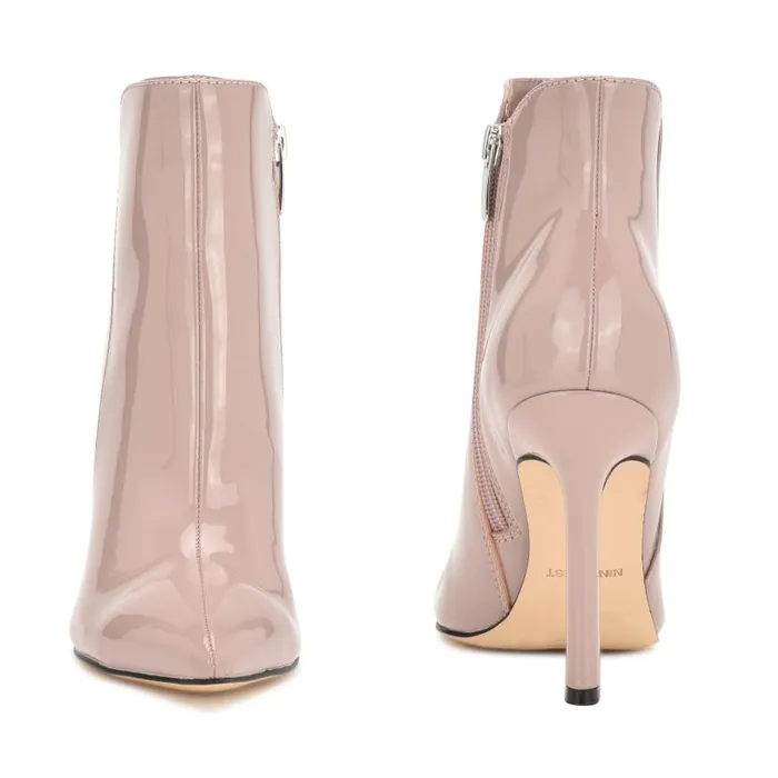 Torrie Dress Booties Light Pink Patent Women Nine West Boots and Booties