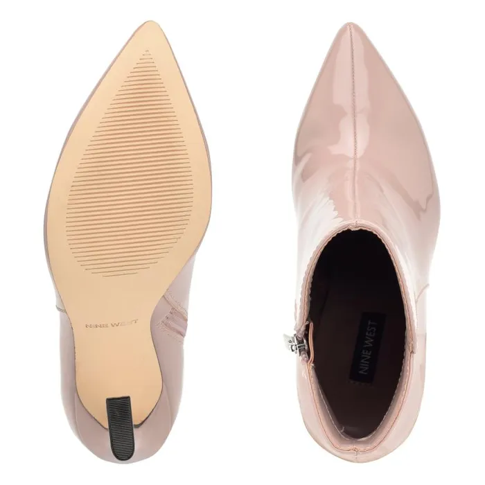 Torrie Dress Booties Light Pink Patent Women Nine West Boots and Booties