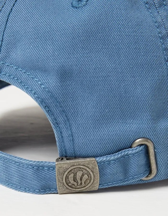 Twill Baseball Cap Light Denim Blue Men FatFace Hats