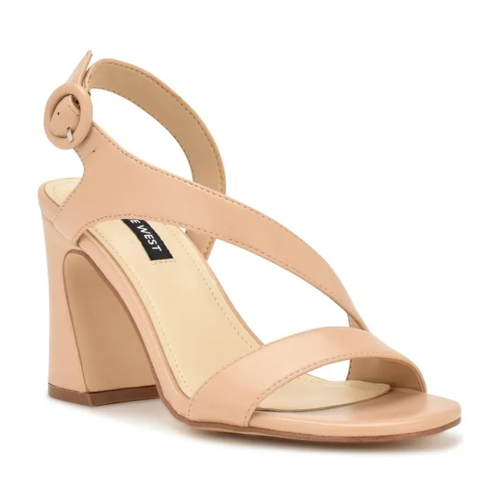 Ushila Heeled Sandals Warm Blush Women Nine West Sandals