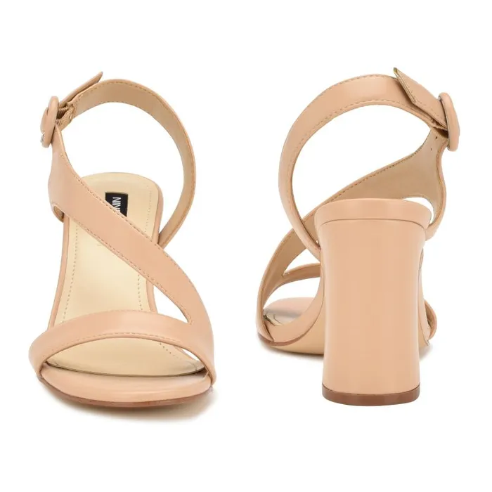 Ushila Heeled Sandals Warm Blush Women Nine West Sandals