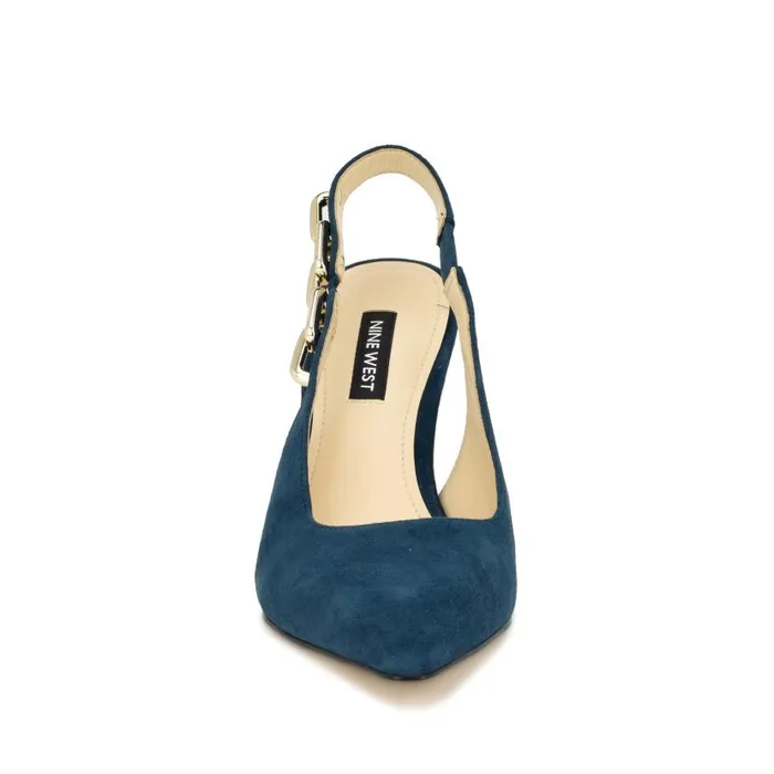 Veroni Slingback Pumps Dark Blue Women Nine West Heels